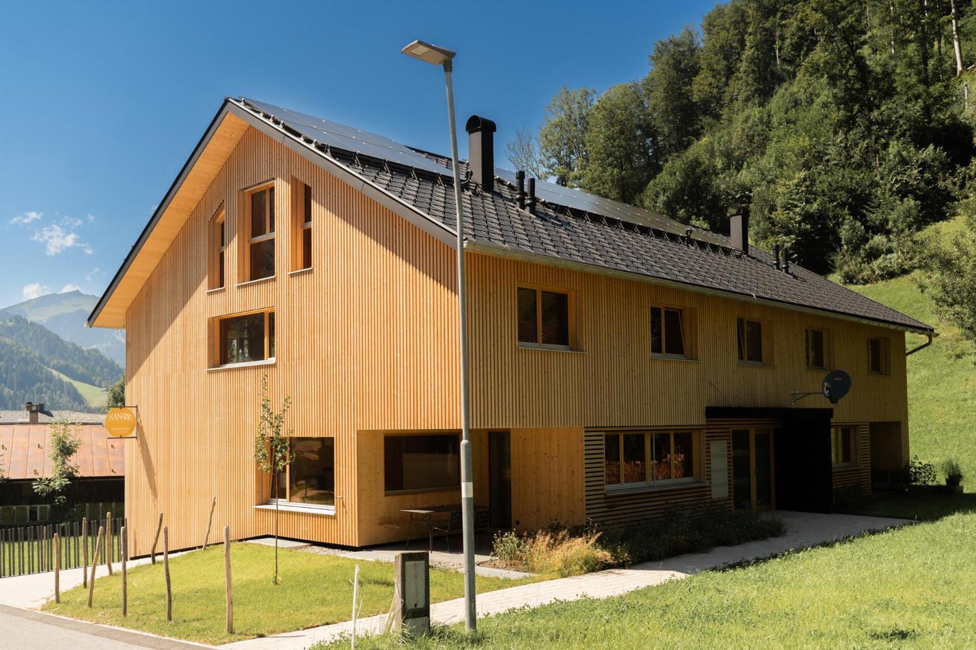 Haus Kanabe Schoppernau Esterno foto