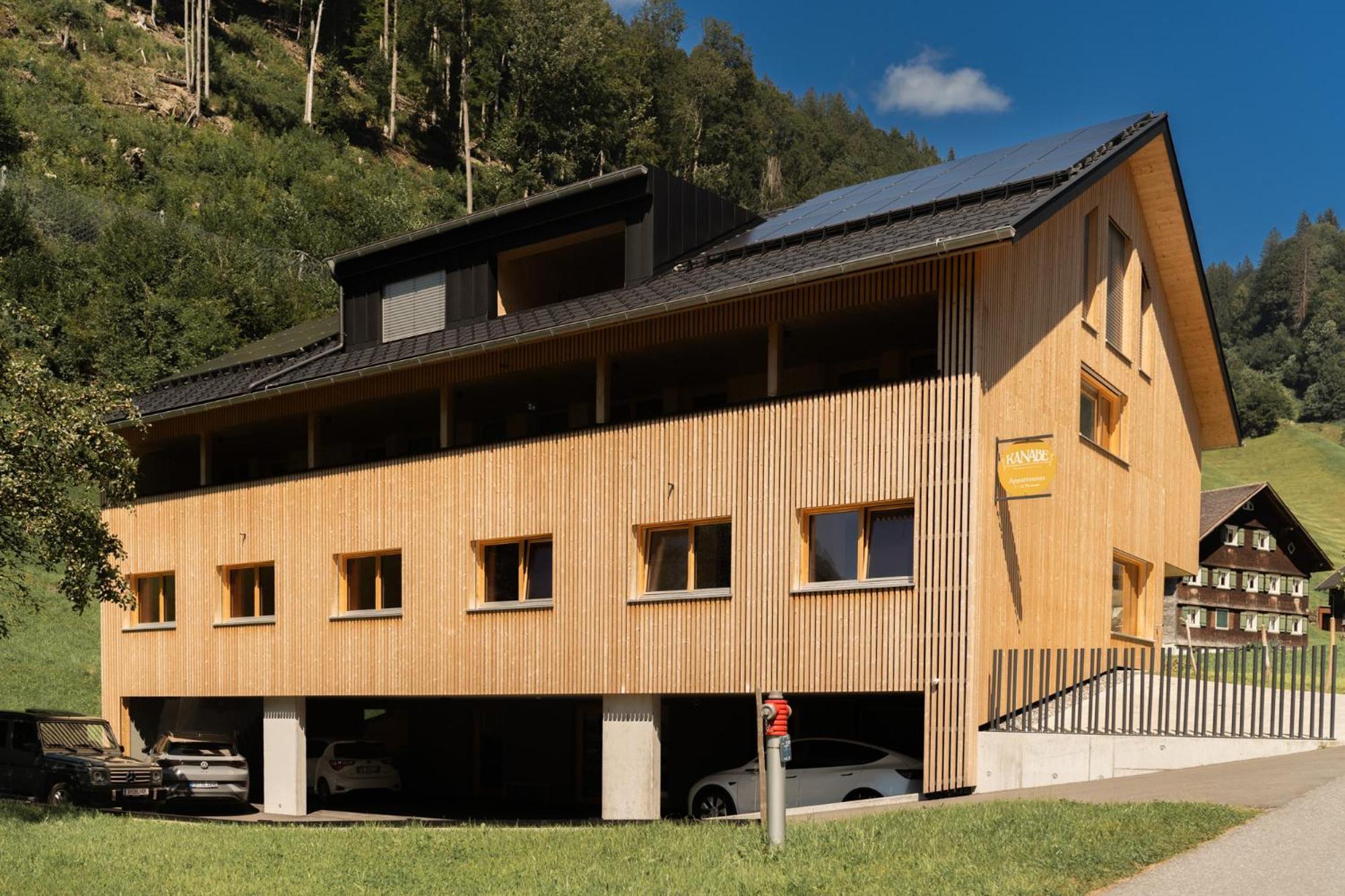 Haus Kanabe Schoppernau Esterno foto